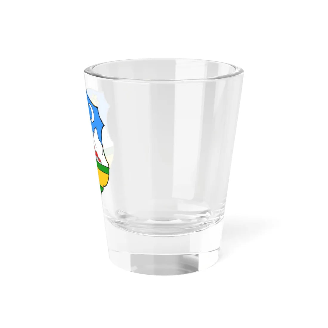 Svečani grb Ravne Gore (Croatia) (Coat of Arms) Shot Glass 1.5oz - Go Mug Yourself