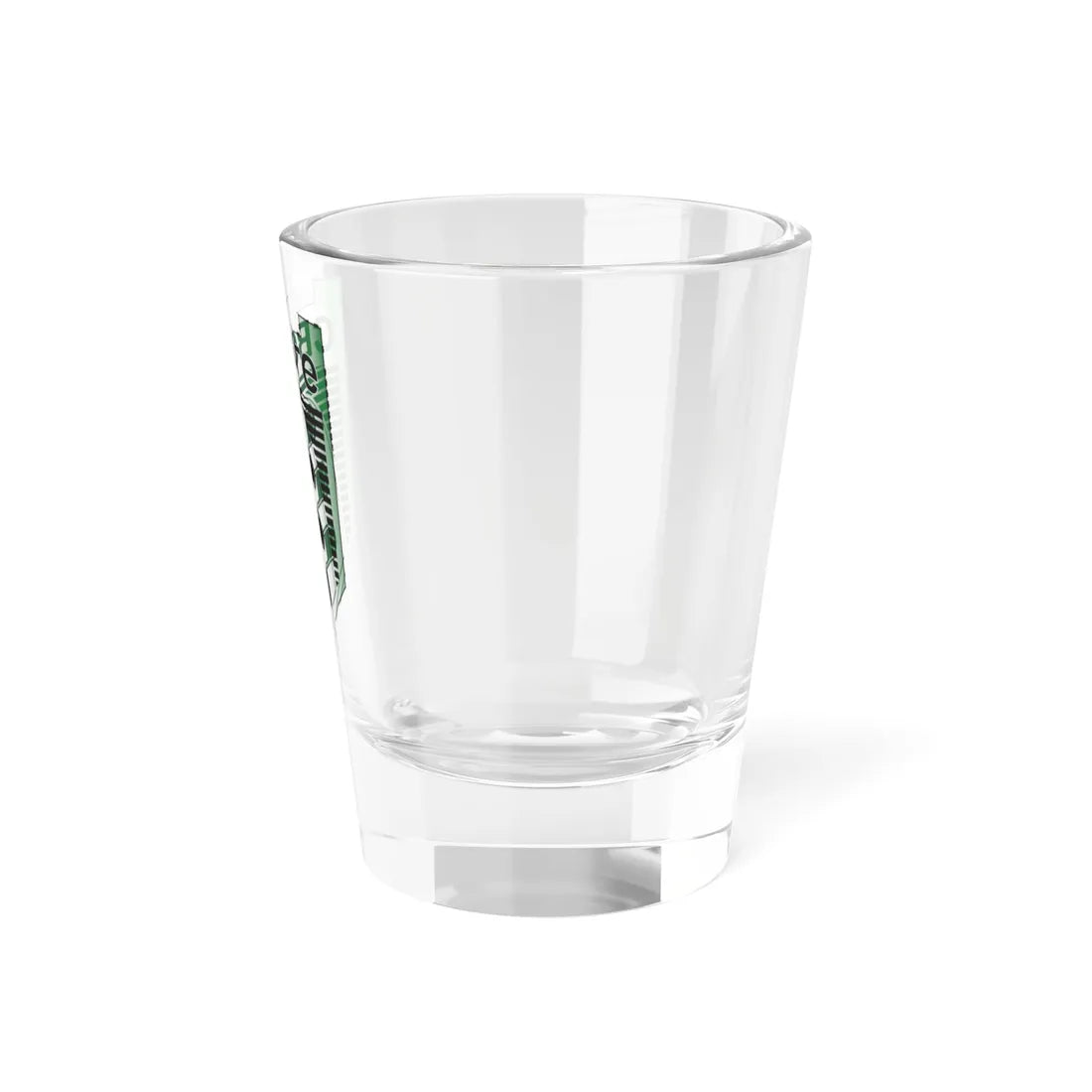 Svoge gerb green modern (Bulgaria) (Coat of Arms) Shot Glass 1.5oz - Go Mug Yourself