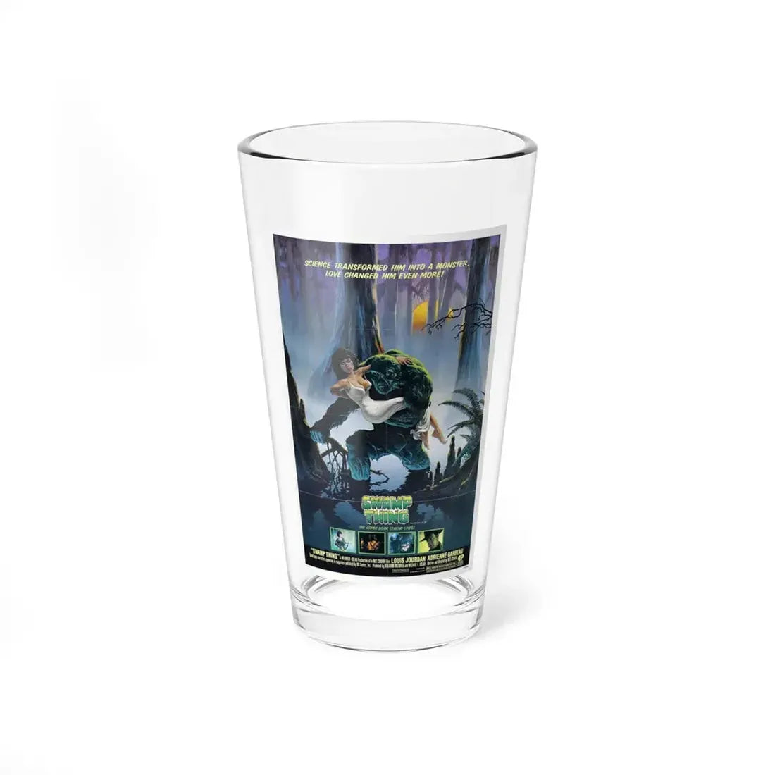SWAMP THING 1982 Movie Poster - Pint Glass 16oz 16oz - Go Mug Yourself