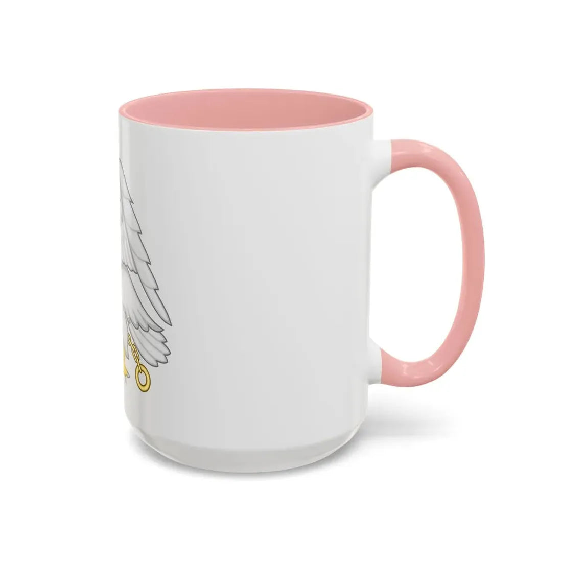 Swan Badge of Henry IV & V - Accent Coffee Mug - Go Mug Yourself