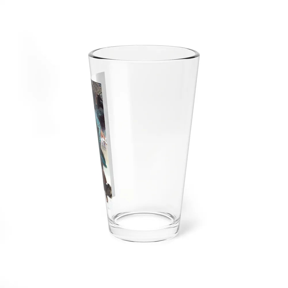 Swashbuckler Carrying Woman, The Saturday Evening Post interior illustration (Magazine Illustration) Pint Glass 16oz - Go Mug Yourself