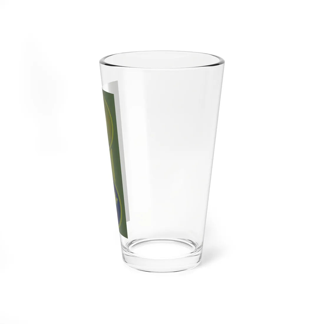 SWE mössmärke blått (Sweden) (Military Rank) Pint Glass 16oz - Go Mug Yourself