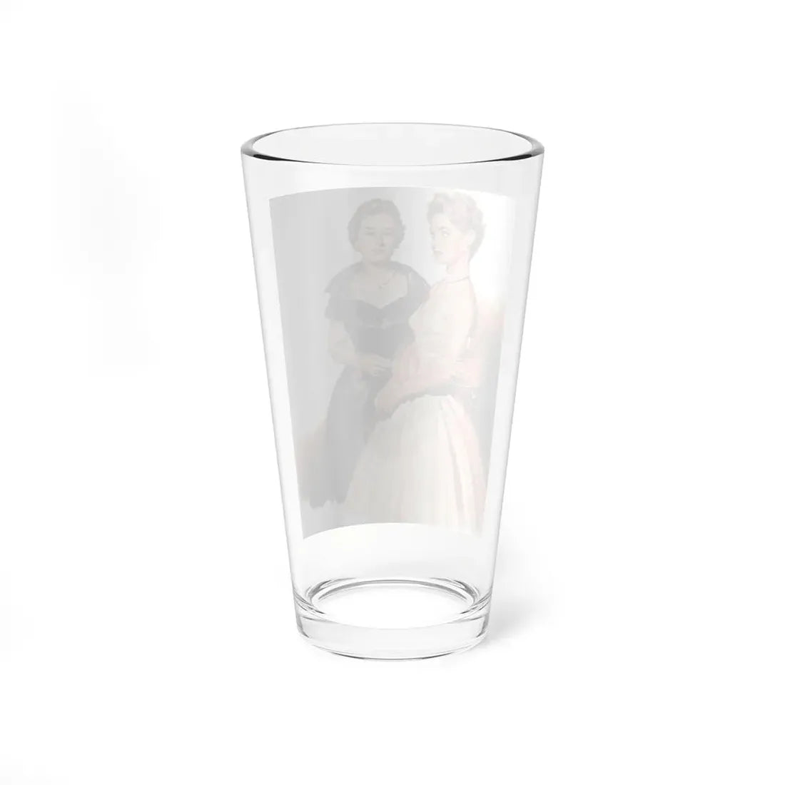 Sweet Enchantress by Barbara Cartland, Woman's Day magazine, 1958 (Magazine Illustration) Pint Glass 16oz - Go Mug Yourself
