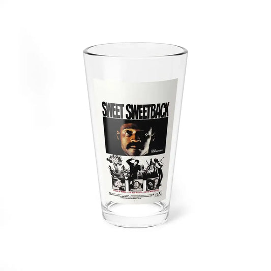 SWEET SWEETBACK'S BAD ASS SONG 1971 Movie Poster - Pint Glass 16oz 16oz - Go Mug Yourself