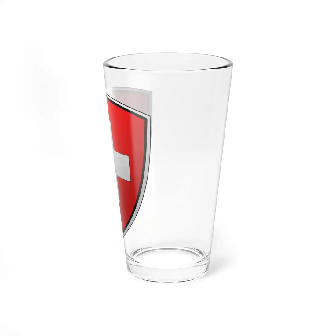 Swiss-coat of arms (Switzerland) (Coat of Arms) Pint Glass 16oz - Go Mug Yourself