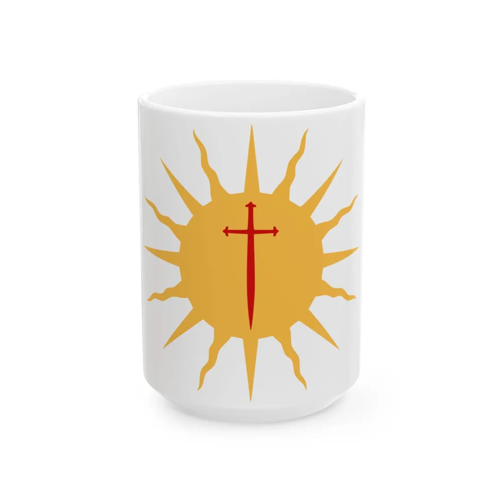Symbol of Santiago del Estero (Argentina) White Coffee Mug 15oz - Go Mug Yourself