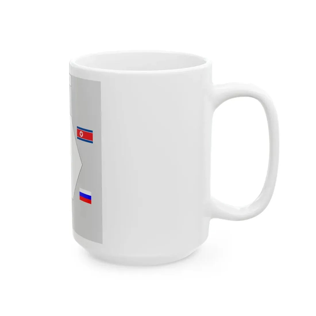 Table layout of Six-Party Talks (China) White Coffee Mug - Go Mug Yourself