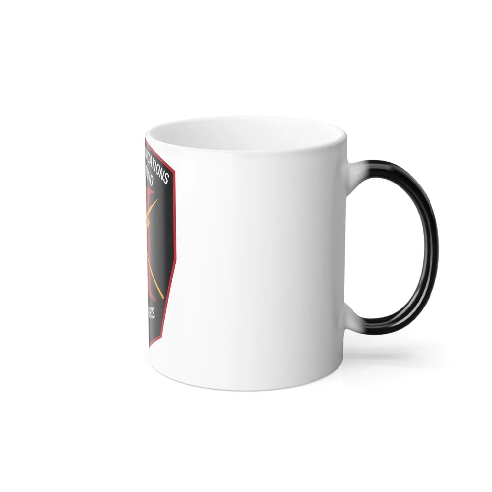 Tactical Communication Command Two (U.S. Navy) Color Changing Mug 11oz-Go Mug Yourself