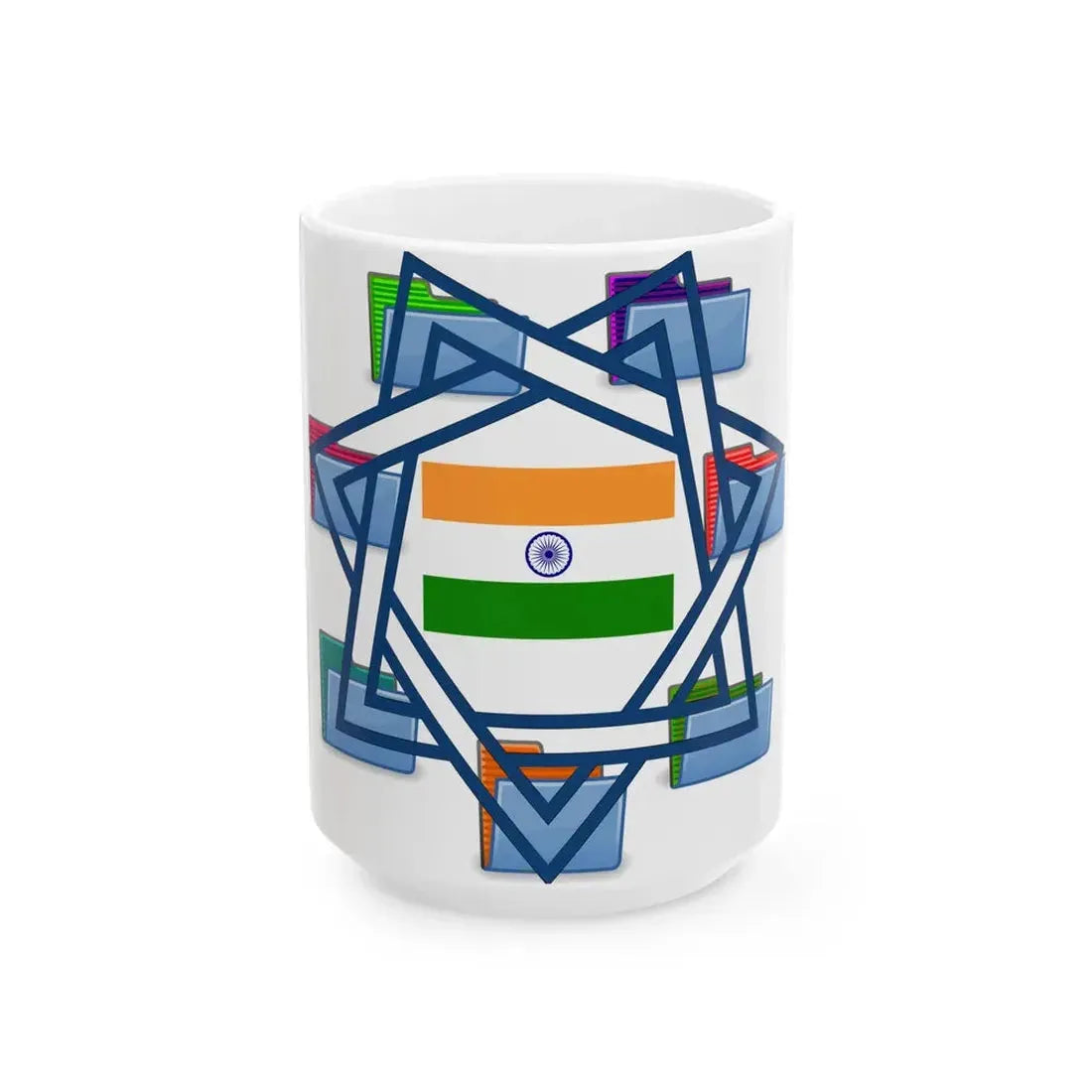 TAI (India) White Coffee Mug 15oz - Go Mug Yourself