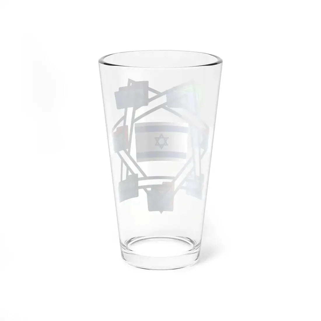 TAIzrael (Israel) Pint Glass 16oz - Go Mug Yourself