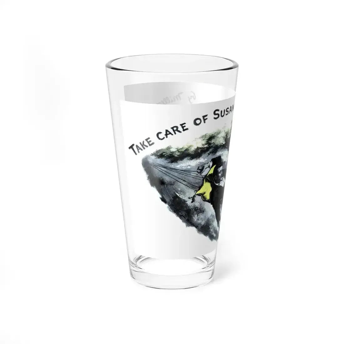 Take Care of Susan, Woman's Day, September 1947 (Magazine Illustration) Pint Glass 16oz - Go Mug Yourself