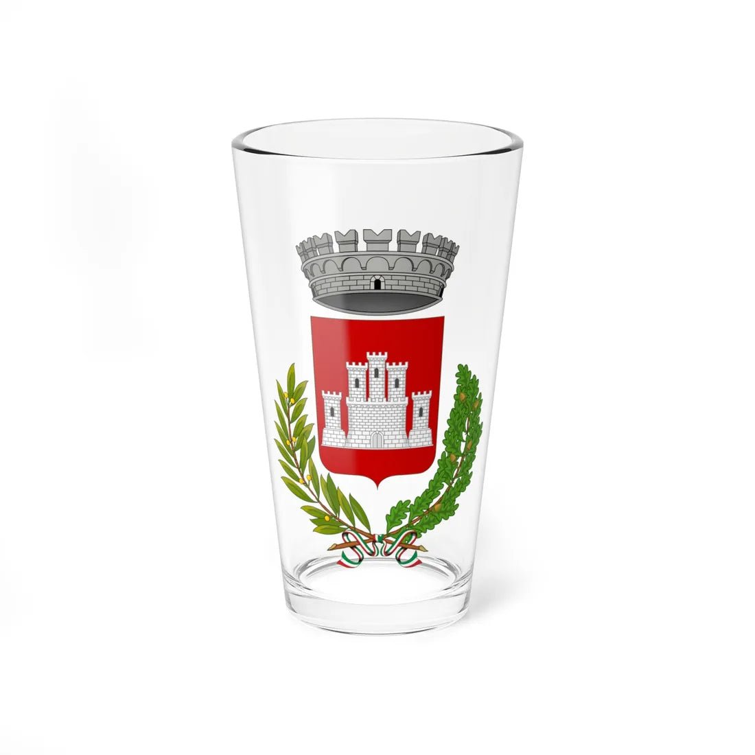 Talamello-Stemma (Italy) (Coat of Arms) Pint Glass 16oz 16oz - Go Mug Yourself