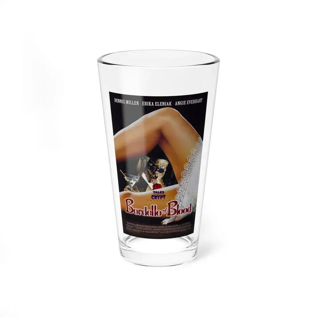 TALES FROM THE CRYPT PRESENTS BORDELLO OF BLOOD 1996 Movie Poster - Pint Glass 16oz - Go Mug Yourself