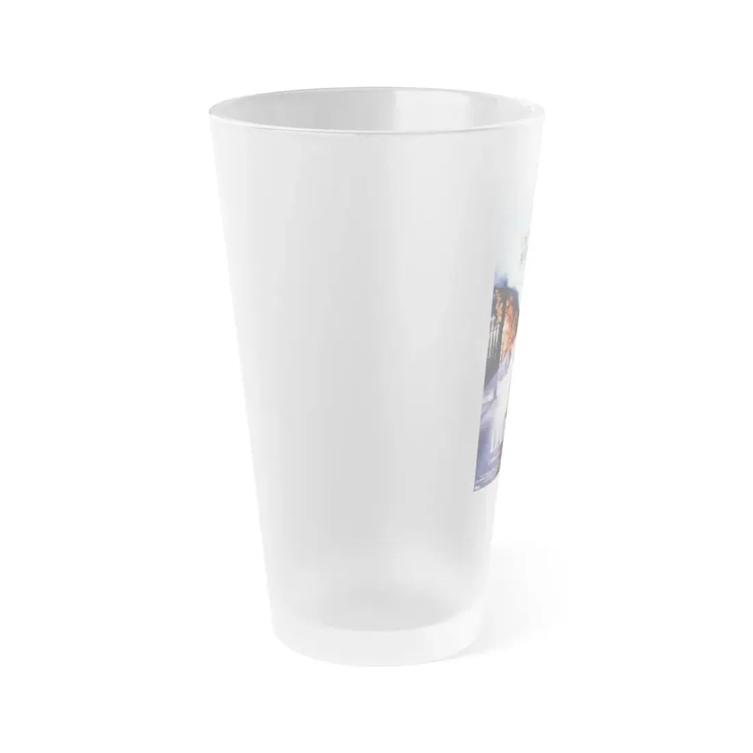 TALES FROM THE DARKSIDE THE MOVIE (FRENCH) 1990 Movie Poster - Frosted Pint Glass 16oz - Go Mug Yourself