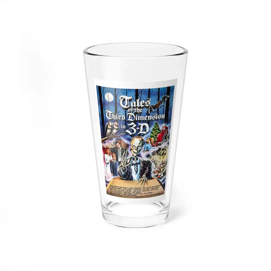 TALES OF THE THIRD DIMENSION 1984 Movie Poster - Pint Glass 16oz 16oz - Go Mug Yourself