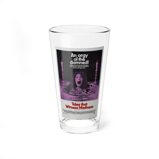 TALES THAT WITNESSED MADNESS 1973 Movie Poster - Pint Glass 16oz 16oz - Go Mug Yourself