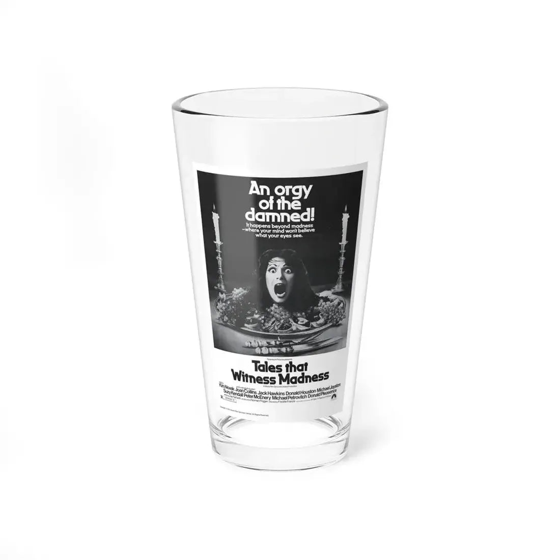TALES THAT WITNESSED MADNESS (3) 1973 Movie Poster - Pint Glass 16oz 16oz - Go Mug Yourself