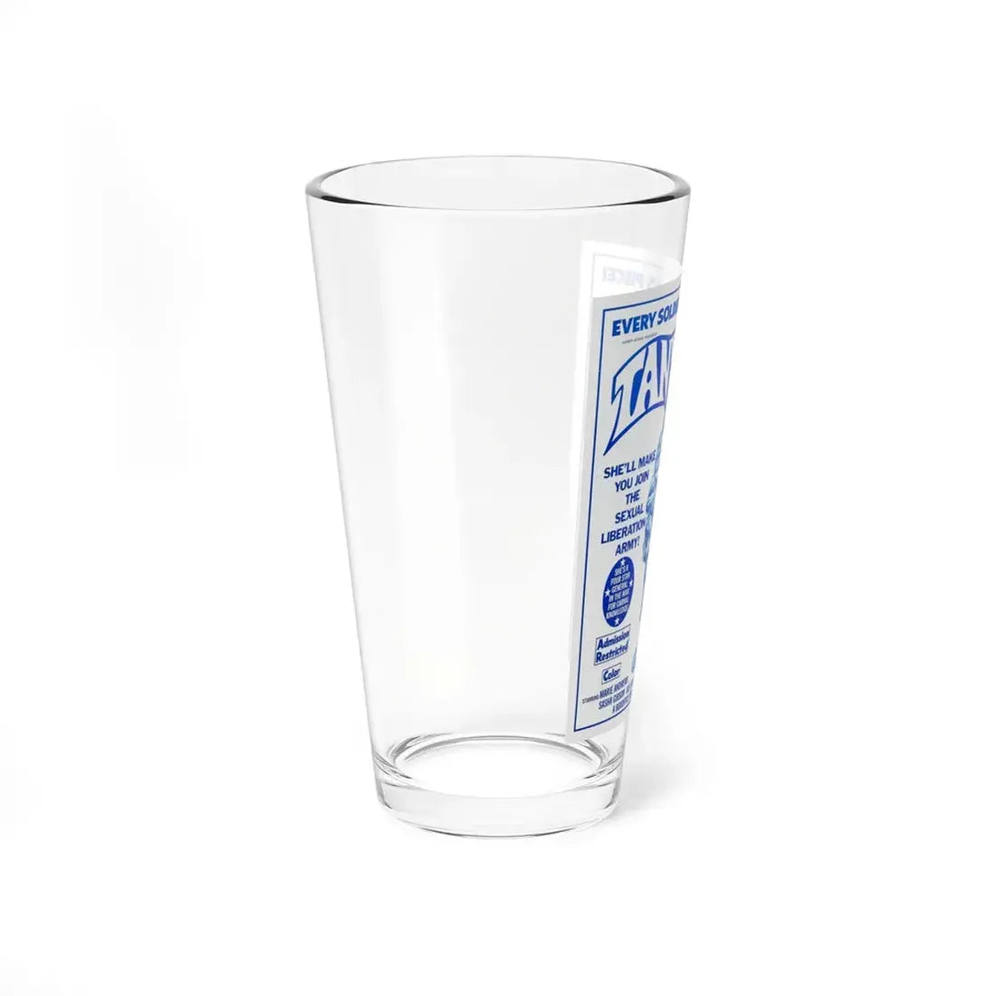 TANYA 1976 Movie Poster - Pint Glass 16oz - Go Mug Yourself