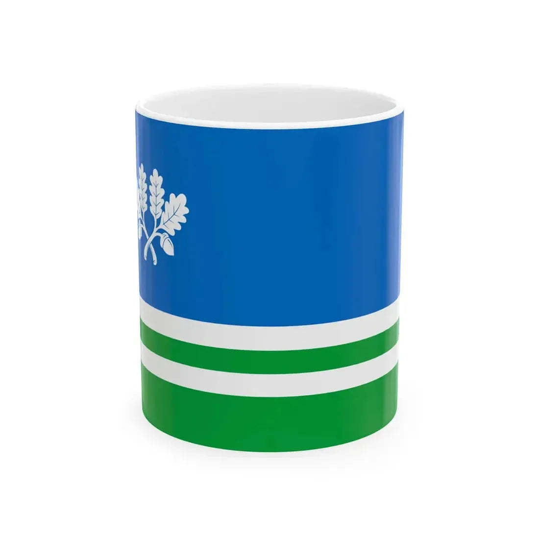 Tapa valla lipp (Estonia) White Coffee Mug 11oz - Go Mug Yourself