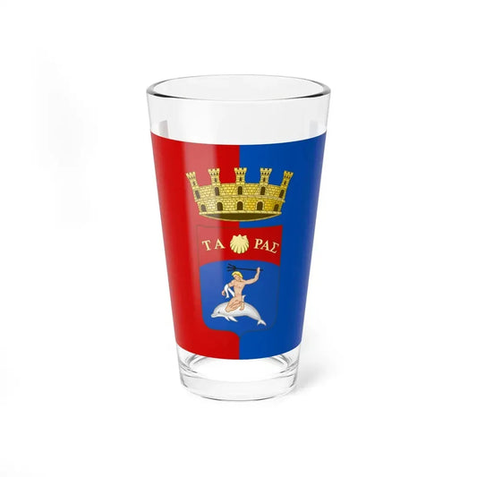 Taranto-Bandiera (Italy) Pint Glass 16oz 16oz - Go Mug Yourself