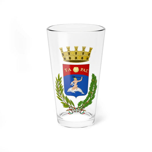 Taranto-Stemma (Italy) (Coat of Arms) Pint Glass 16oz 16oz - Go Mug Yourself