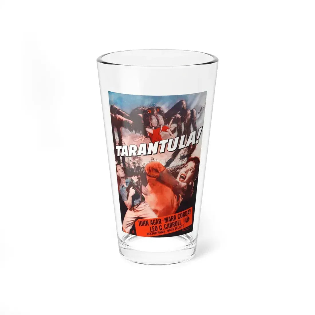 TARANTULA! (2) 1955 Movie Poster - Pint Glass 16oz 16oz - Go Mug Yourself