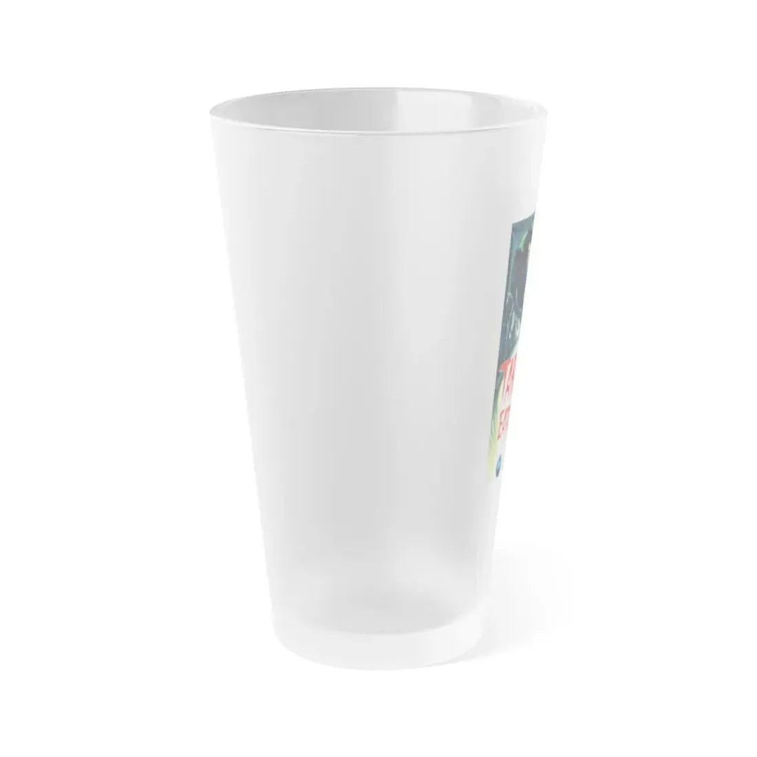 TARGET EARTH 1954 Movie Poster - Frosted Pint Glass 16oz - Go Mug Yourself