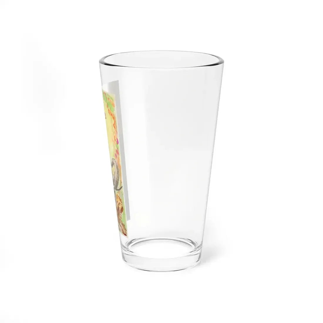 Tarzan preliminary movie promotion illustration (Magazine Illustration) Pint Glass 16oz - Go Mug Yourself