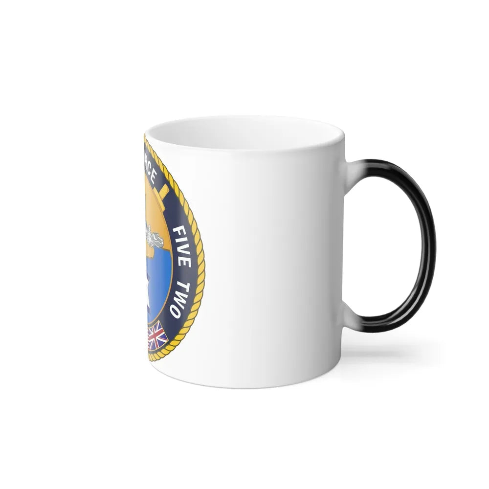 Task Force Five Two (U.S. Navy) Color Changing Mug 11oz-Go Mug Yourself