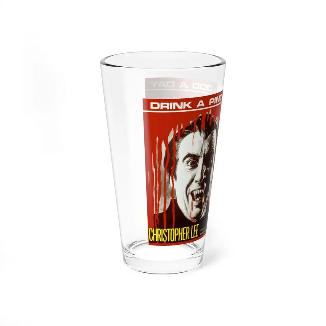 TASTE THE BLOOD OF DRACULA 1970 Movie Poster - Pint Glass 16oz - Go Mug Yourself