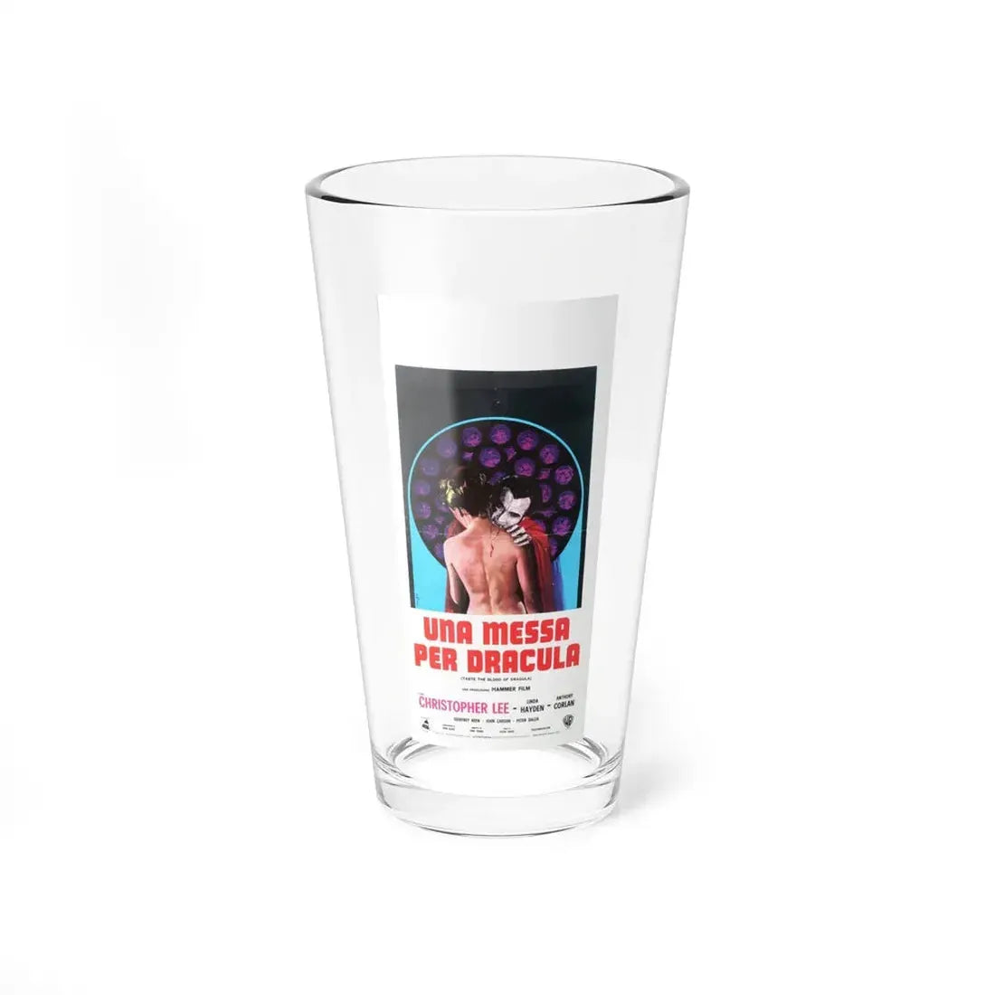 TASTE THE BLOOD OF DRACULA (4) 1970 Movie Poster - Pint Glass 16oz 16oz - Go Mug Yourself