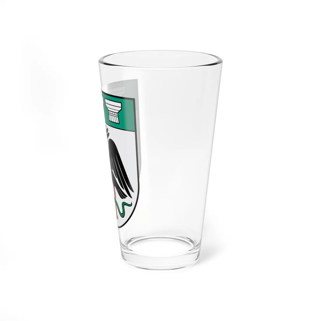 Taujėnai COA (Lithuania) (Coat of Arms) Pint Glass 16oz - Go Mug Yourself