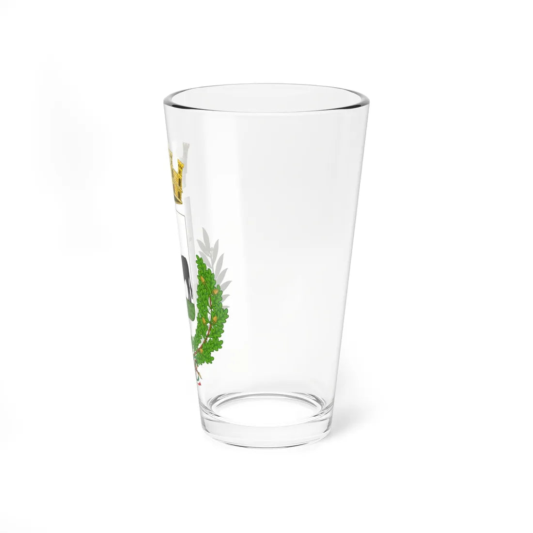 Taurisano-Stemma (Italy) (Coat of Arms) Pint Glass 16oz - Go Mug Yourself