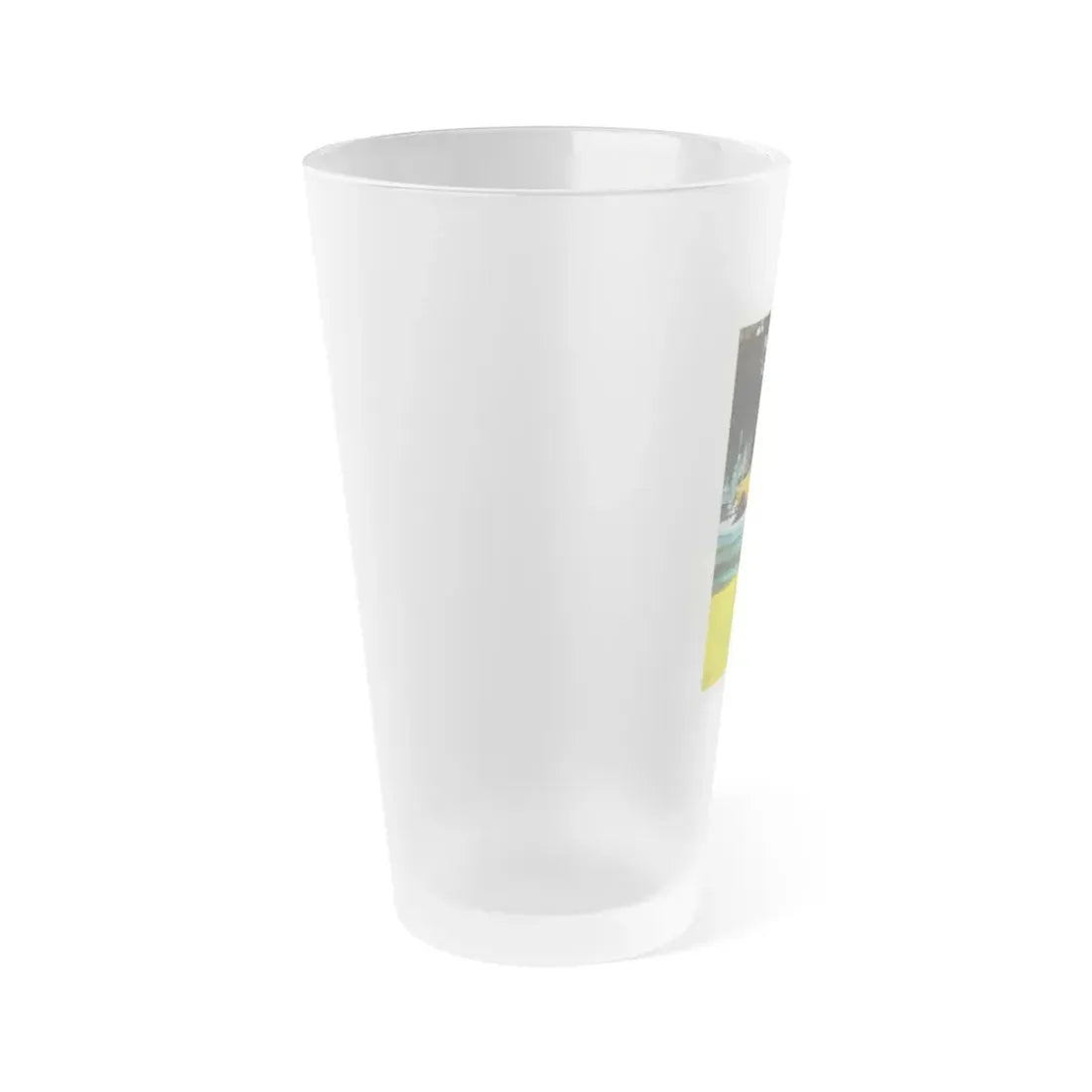 TAXI DRIVER 1976 Movie Poster - Frosted Pint Glass 16oz - Go Mug Yourself