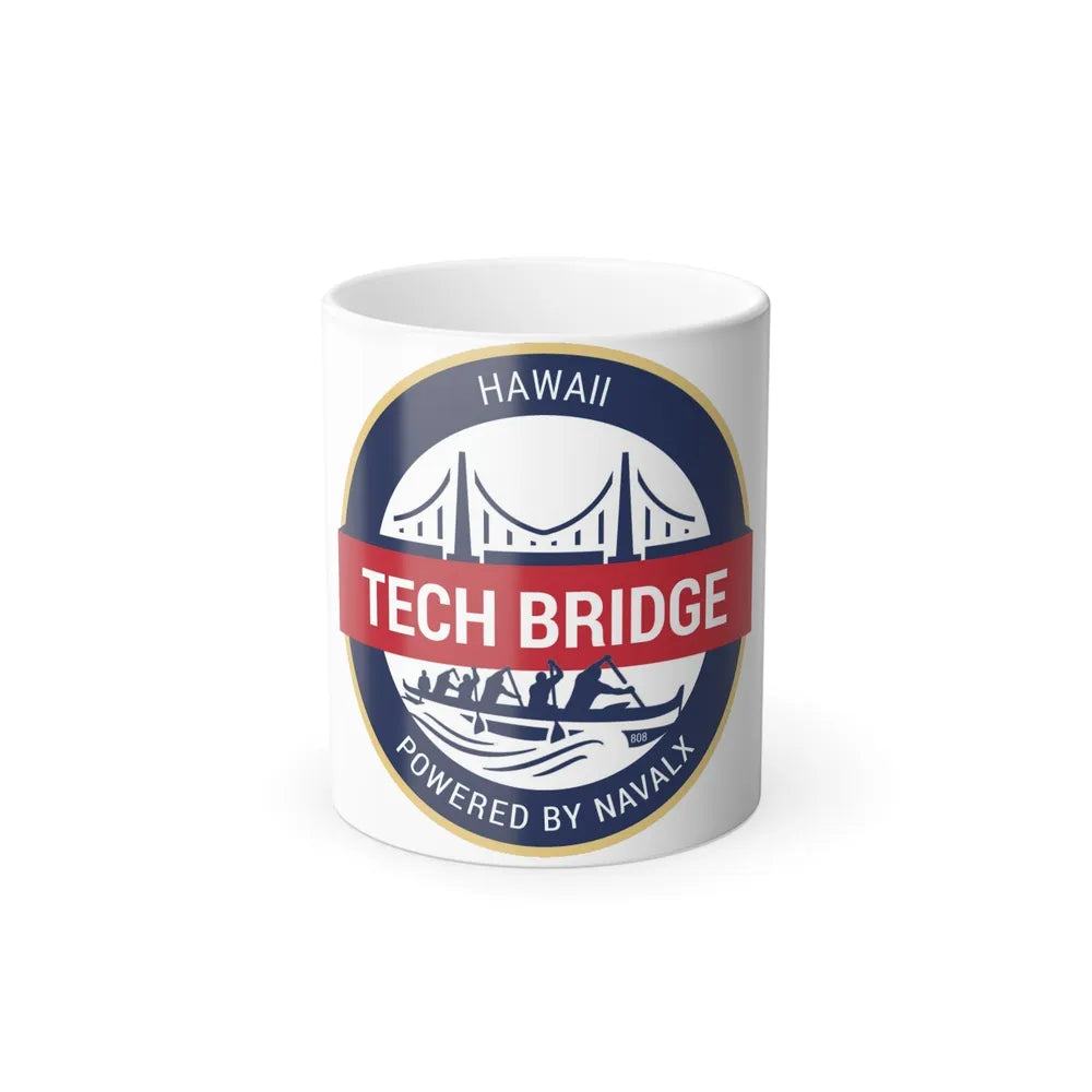 Tech Bridge Hawaii (U.S. Navy) Color Changing Mug 11oz-11oz-Go Mug Yourself