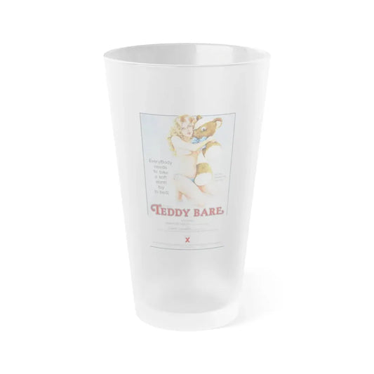TEDDY BARE 1978 Movie Poster - Frosted Pint Glass 16oz Default Title - Go Mug Yourself