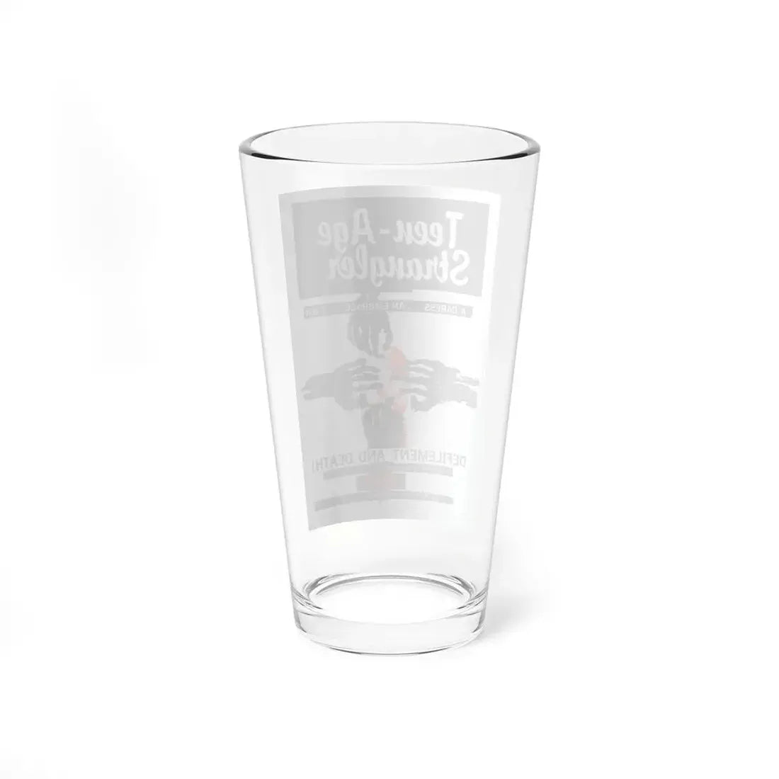 TEEN-AGE STRANGLER 1964 Movie Poster - Pint Glass 16oz - Go Mug Yourself