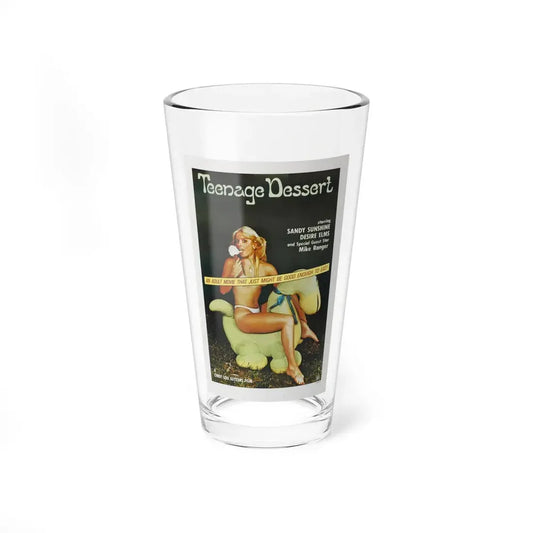 TEENAGE DESSERT 1976 Movie Poster - Pint Glass 16oz 16oz - Go Mug Yourself