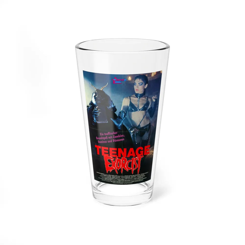 TEENAGE EXORCIST 1991 Movie Poster - Pint Glass 16oz-16oz-Go Mug Yourself