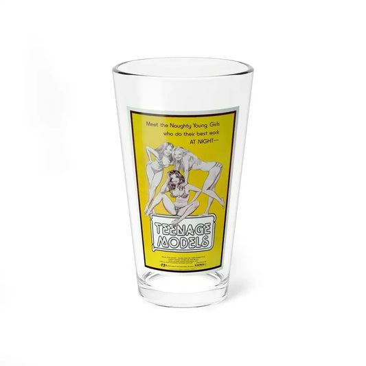 TEENAGE MODELS (GAME SHOW MODELS) 1977 Movie Poster - Pint Glass 16oz 16oz - Go Mug Yourself