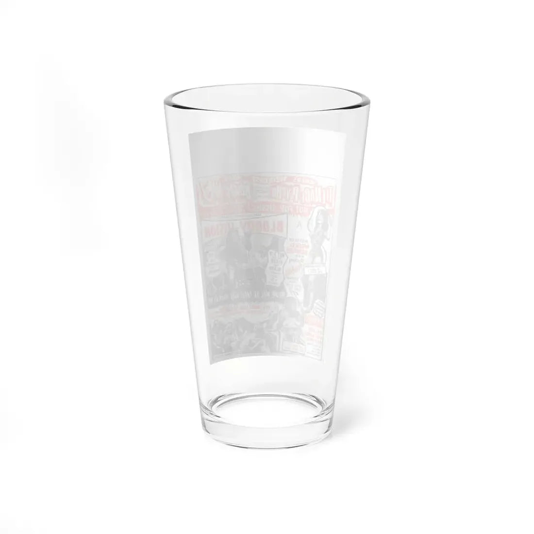 TEENAGE PSYCHO MEETS BLOODY MARY (INCREDIBLY STRANGE CREATURES...) 1963 Movie Poster - Pint Glass 16oz - Go Mug Yourself