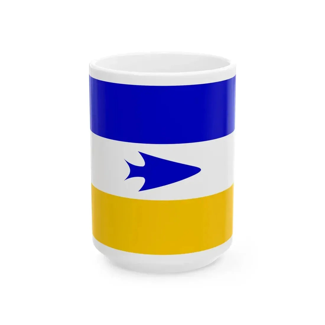 Tehuelche flag (Argentina) White Coffee Mug 15oz - Go Mug Yourself