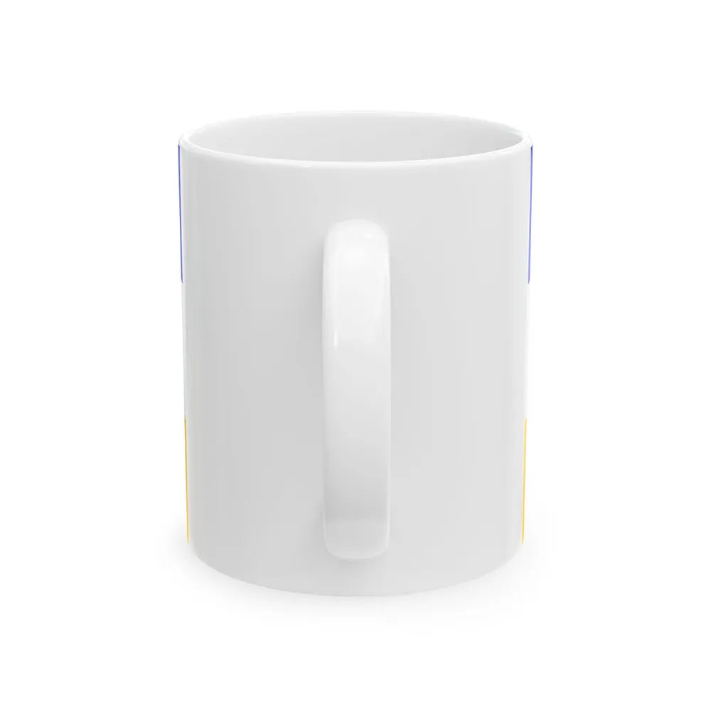 Tehuelche flag (Chile) White Coffee Mug - Go Mug Yourself