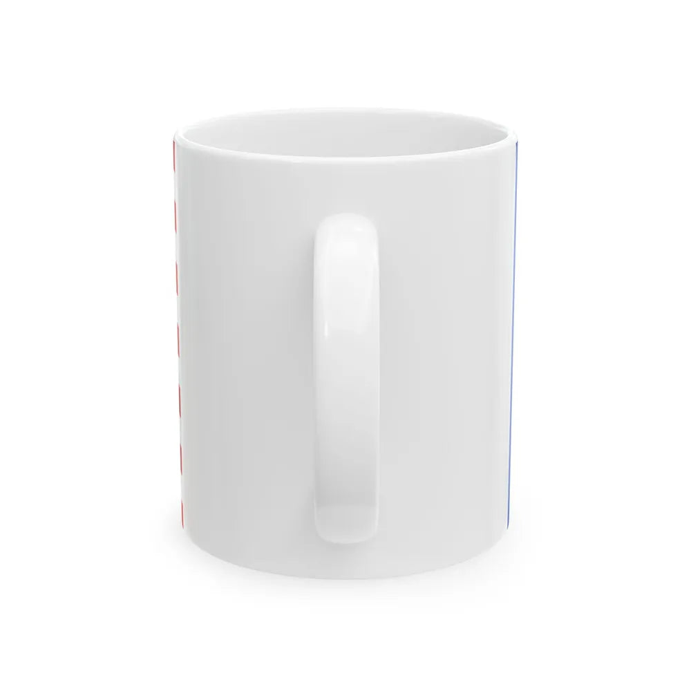 Temse vlag 1971 (Belgium) White Coffee Mug - Go Mug Yourself