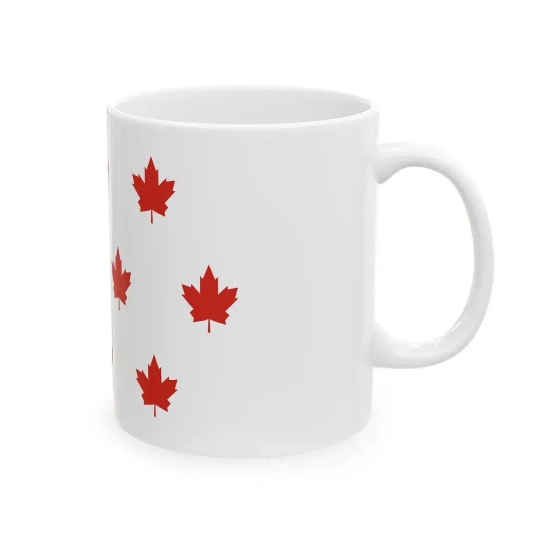 Ten Leaves Flag Proposal (Canada) White Coffee Mug - Go Mug Yourself
