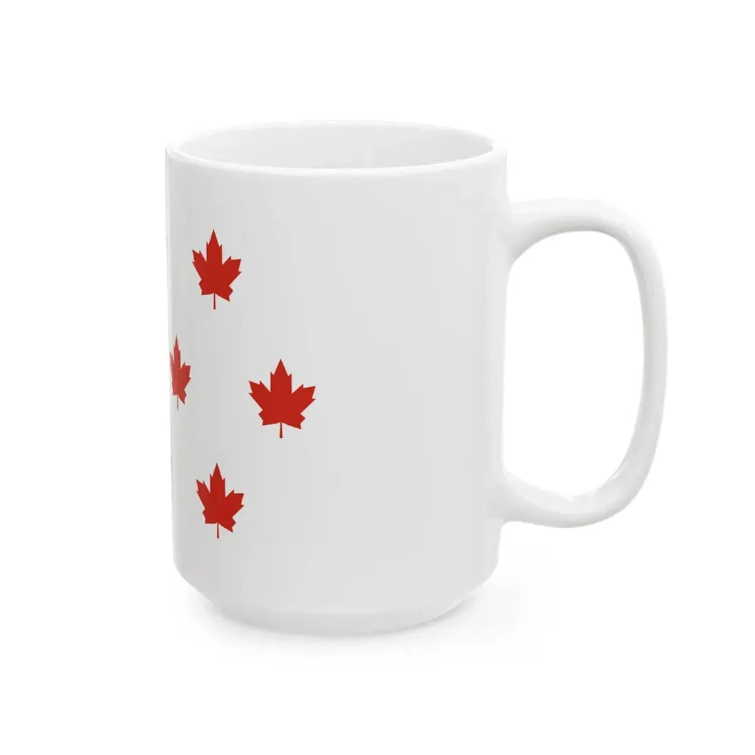 Ten Leaves Flag Proposal (Canada) White Coffee Mug - Go Mug Yourself