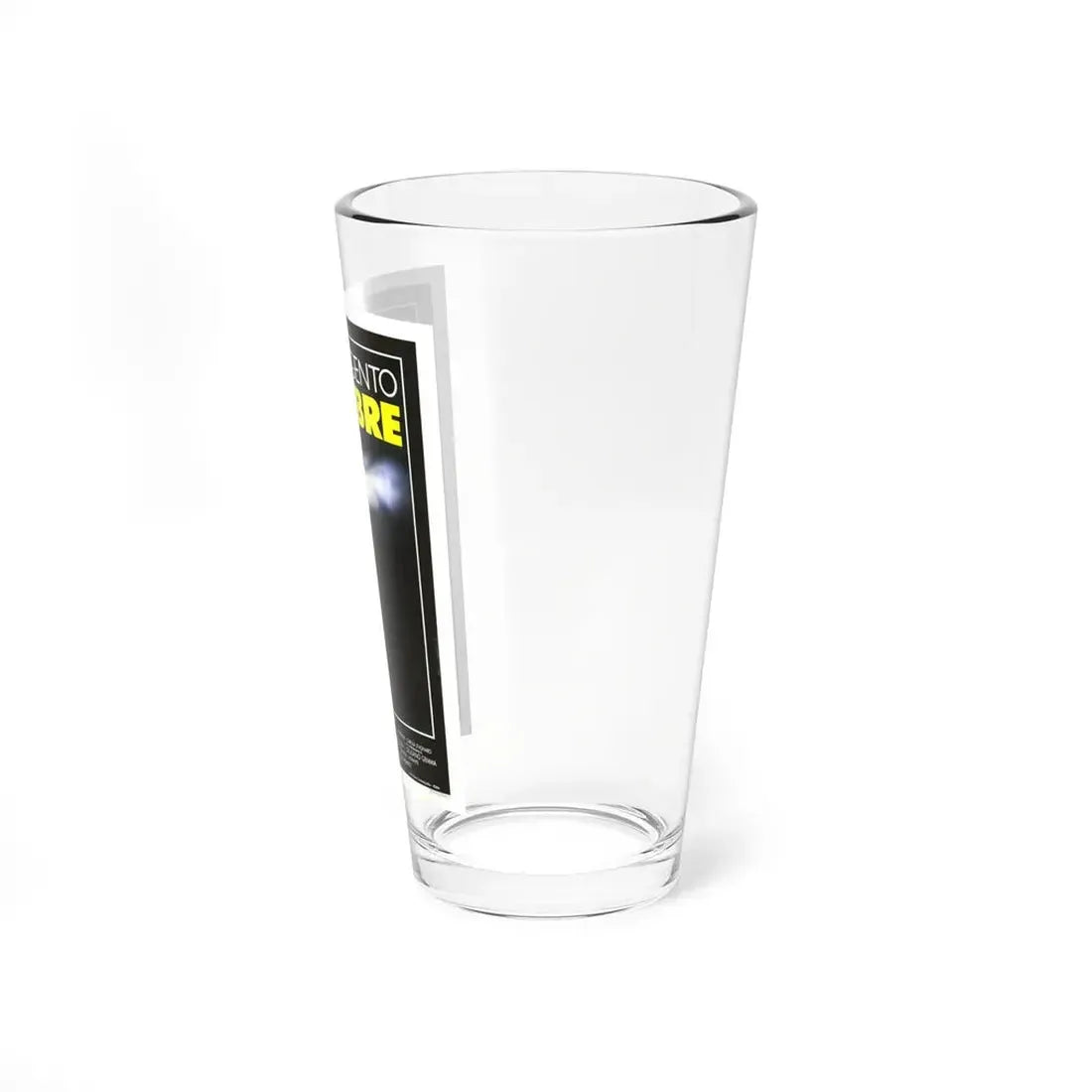 TENEBRE (TENEBRAE, UNSANE) 1982 Movie Poster - Pint Glass 16oz - Go Mug Yourself