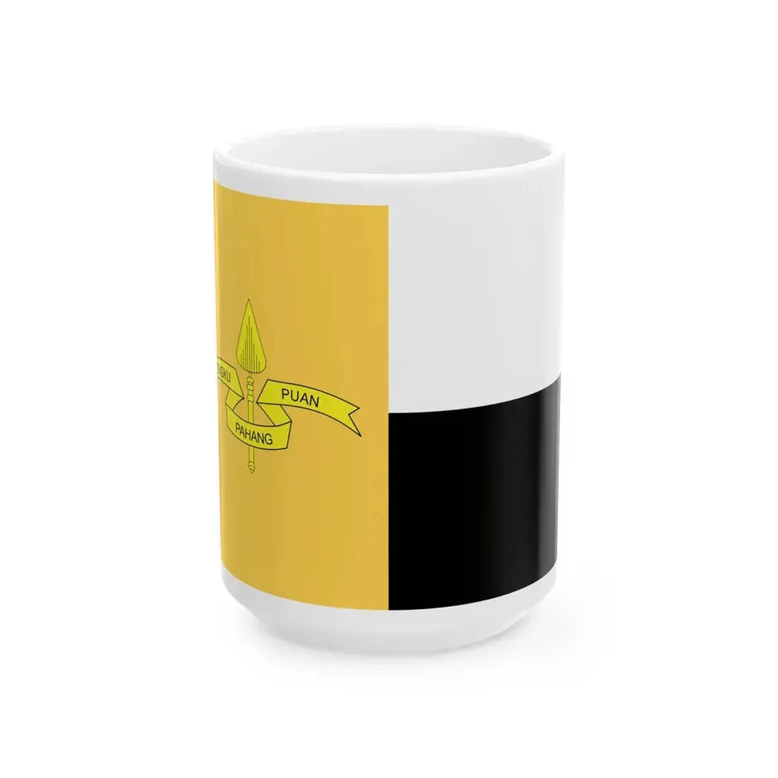 Tengku Puan Pahang Standard (Malaysia) White Coffee Mug 15oz - Go Mug Yourself