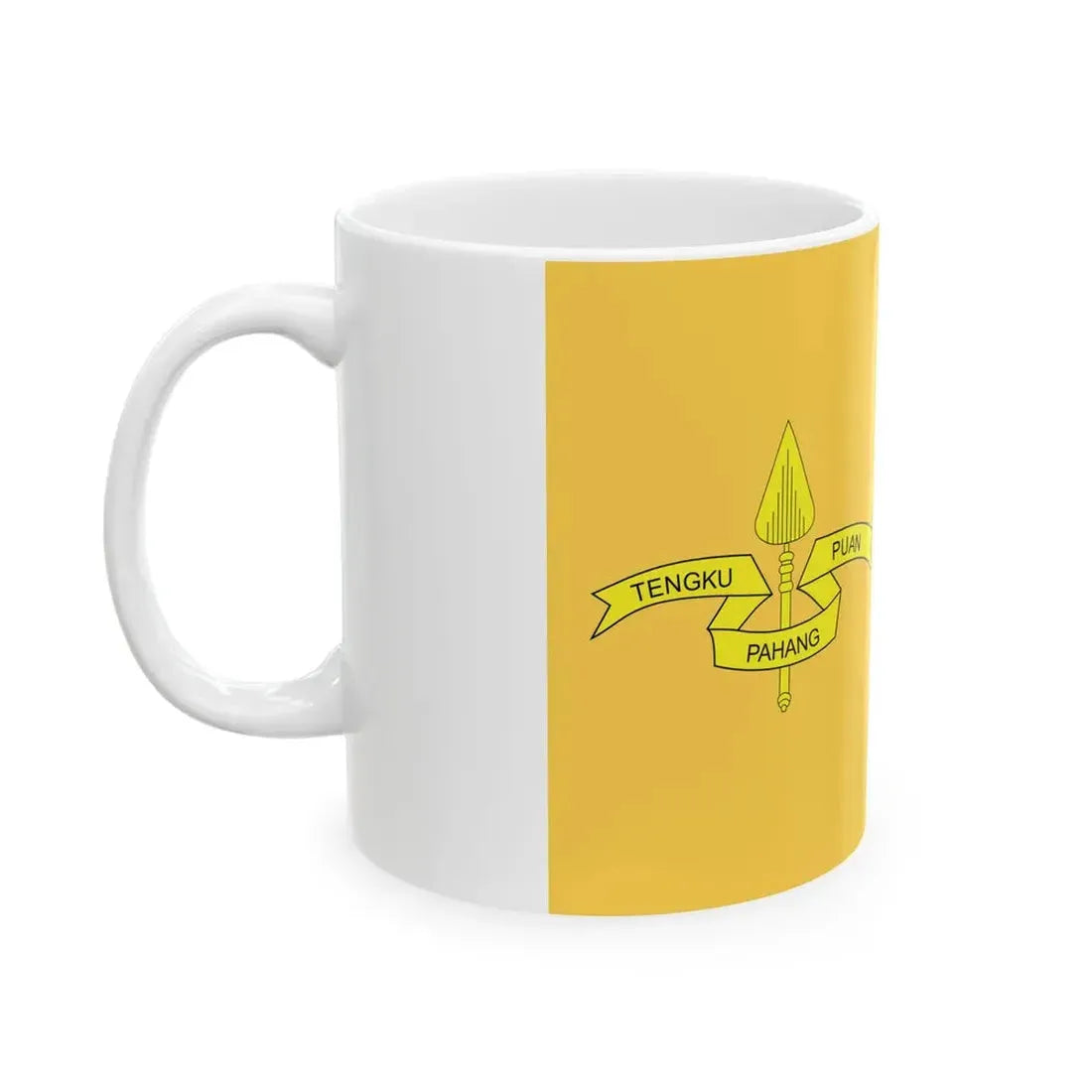 Tengku Puan Pahang Standard (Malaysia) White Coffee Mug - Go Mug Yourself