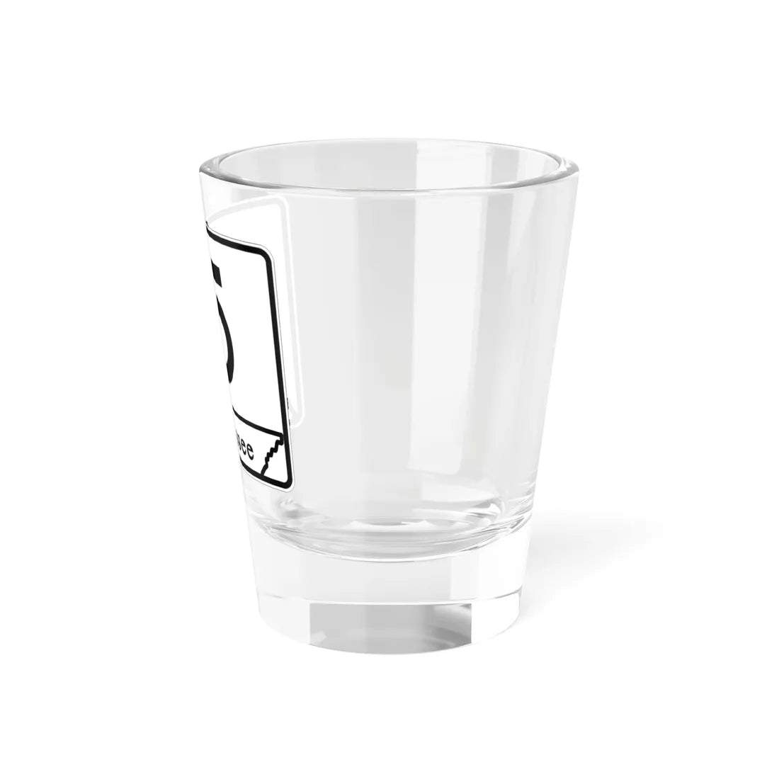 Tennessee 15 (Tennessee) (Road Sign) Shot Glass 1.5oz - Go Mug Yourself